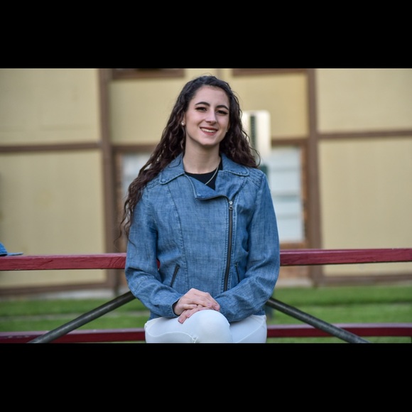 Painted denim jacket - Picture 2 of 2